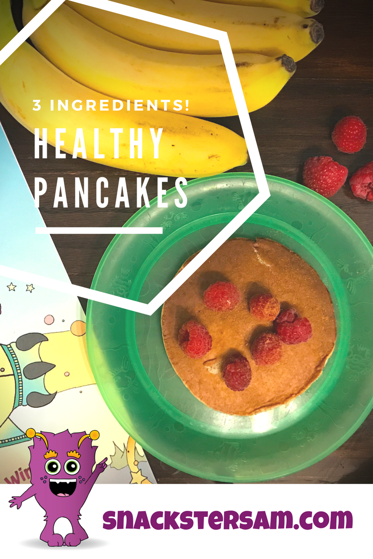 Healthy Pancakes with 3 Ingredients