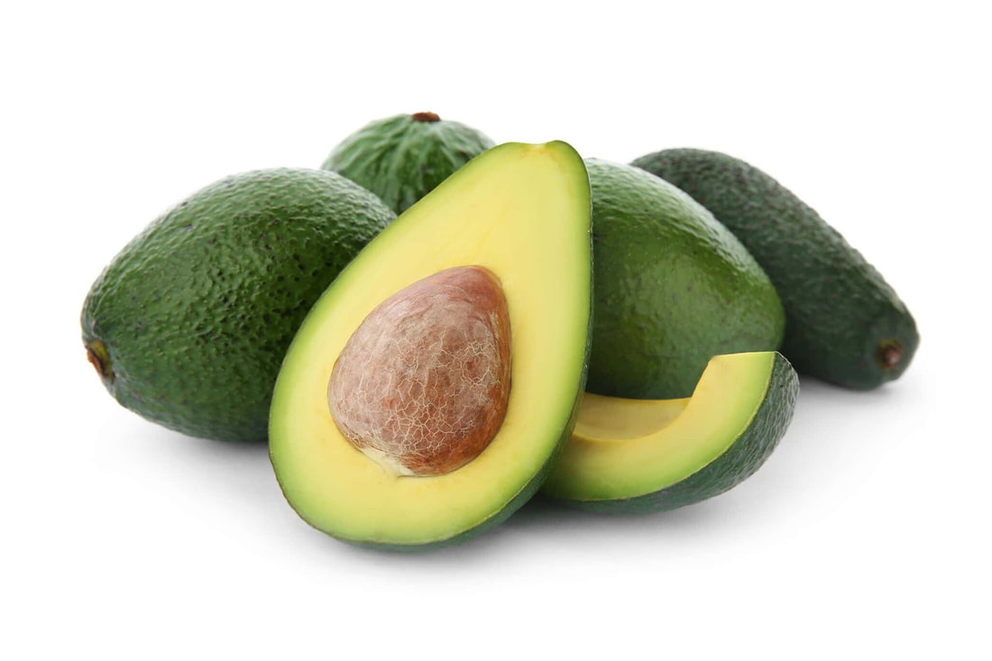 avocado cut open 